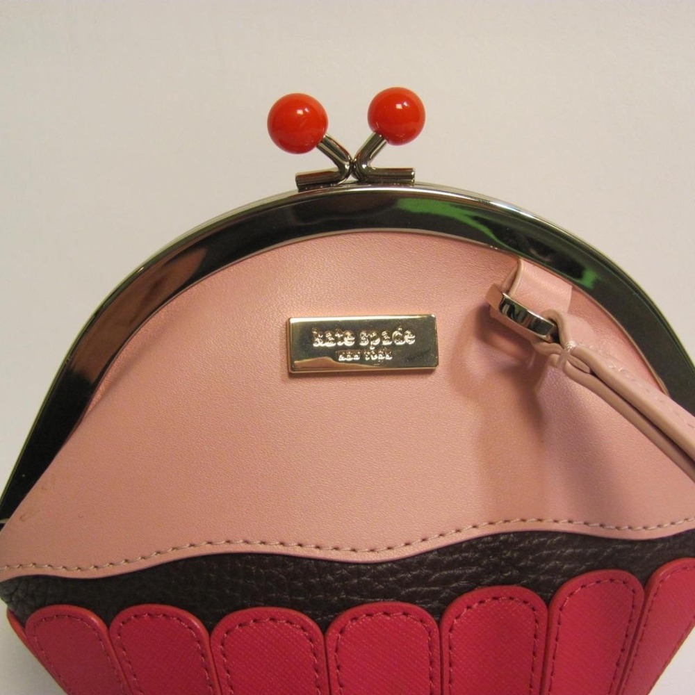 Kate Spade Cupcake Wristlet Coin Purse New